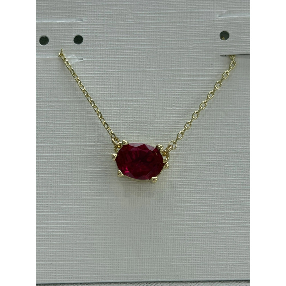 Kendra Scott Red Pendant Necklace - Picture 2 of 3